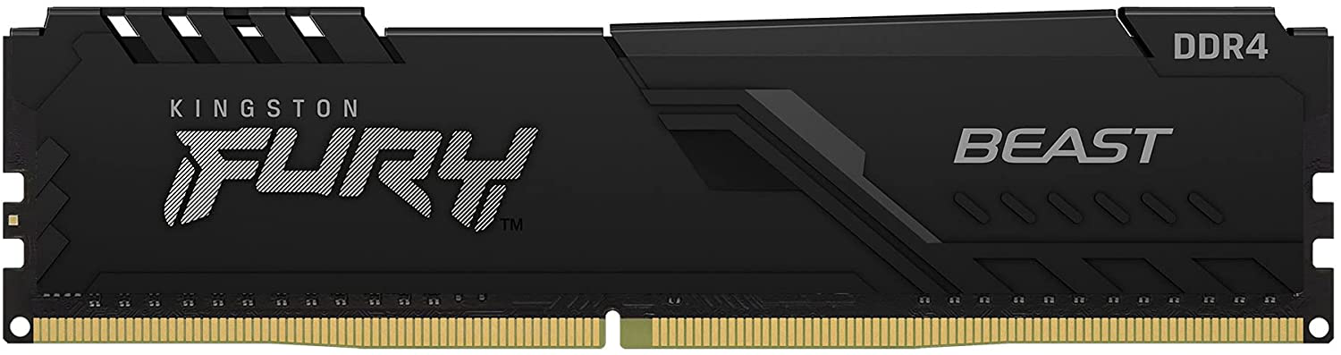 Kingston Fury - Memoria RAM 16GB 3200MHZ DDR4 DIMM Beast Black